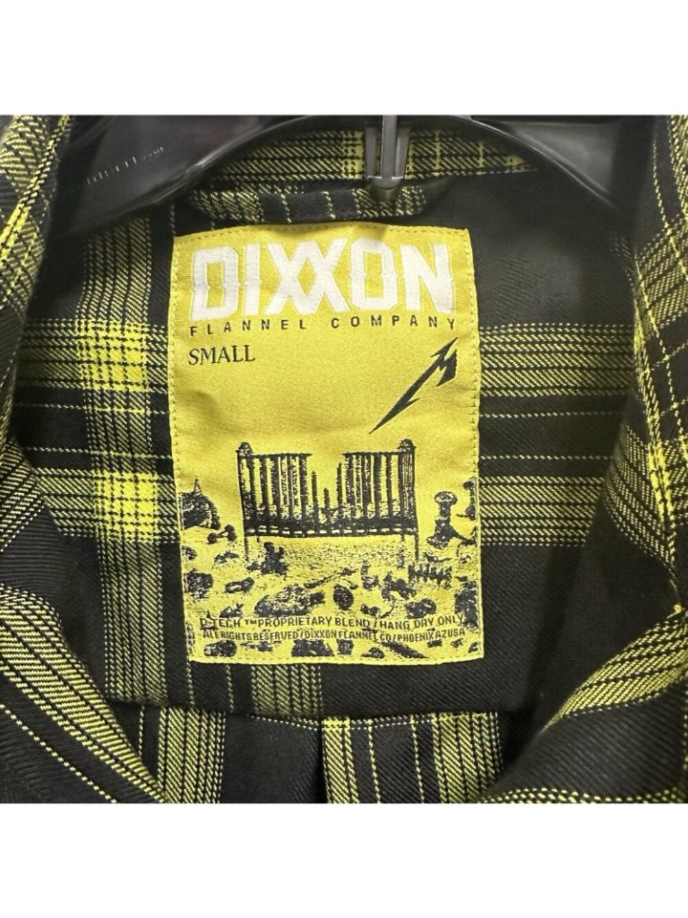 Dixxon x Metallica “72 Seasons” Flannel – Women’s Small - Picture 8 of 14